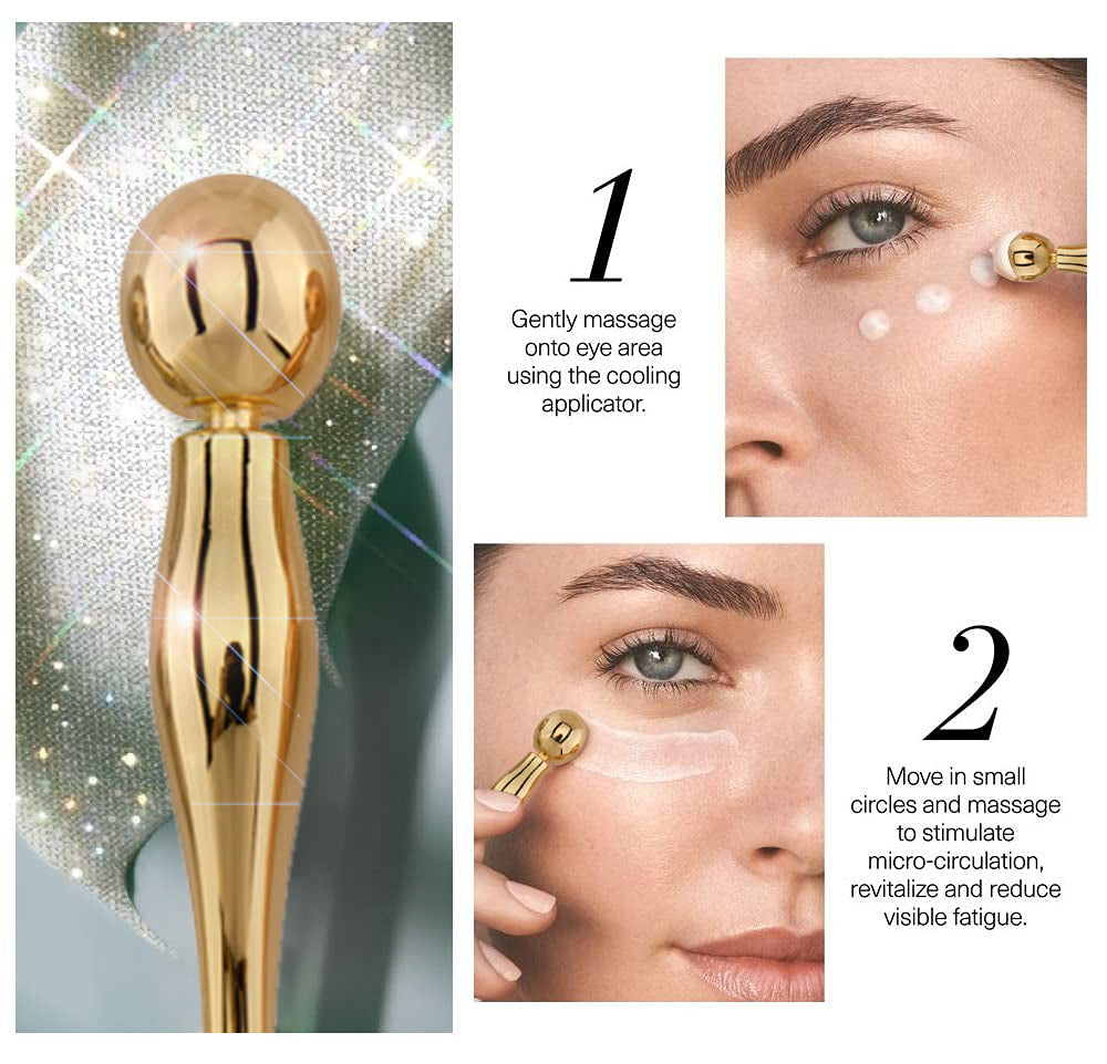 Metal Eye Cream Massage Roller Stick