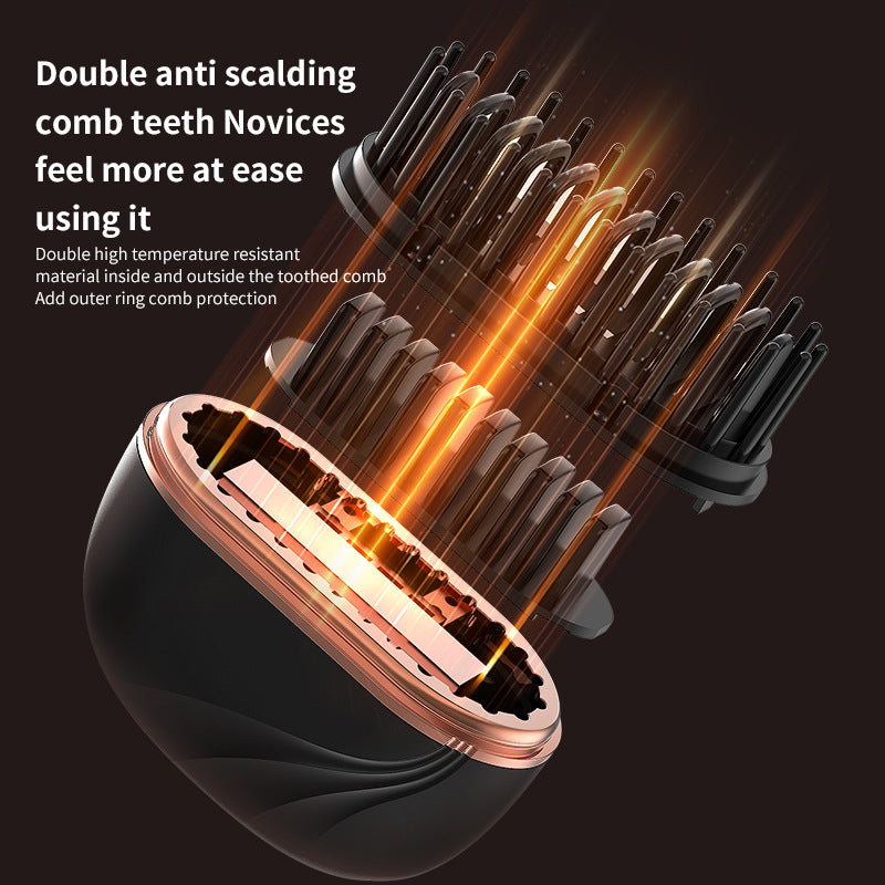 Portable Hair Straightening Comb with Rechargeable Battery