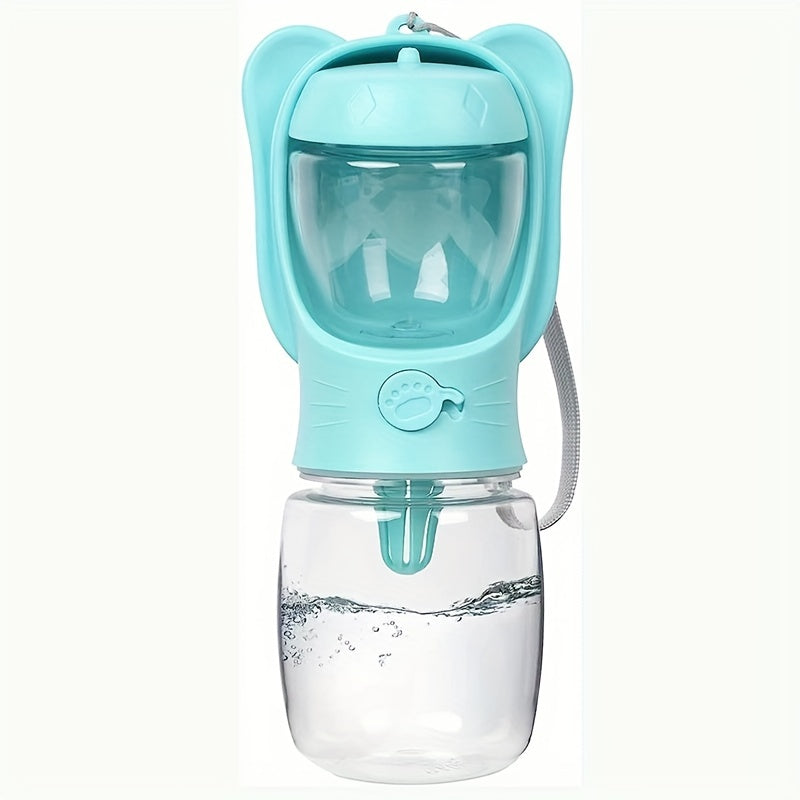 Portable Dog Water Bottle & Food Container – Leak-Proof Travel Dispenser for Pets