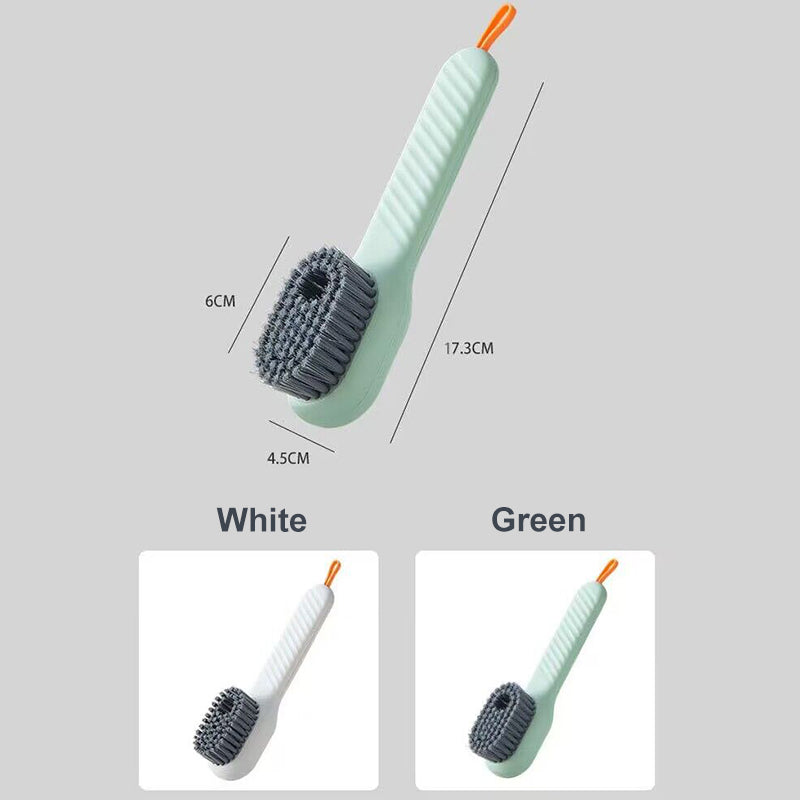 Deep Cleaning Shoe Brush Automatic Liquid Discharge Cleaning Brush Soft Bristles Household Laundry for Daily Use Cleaning Tool