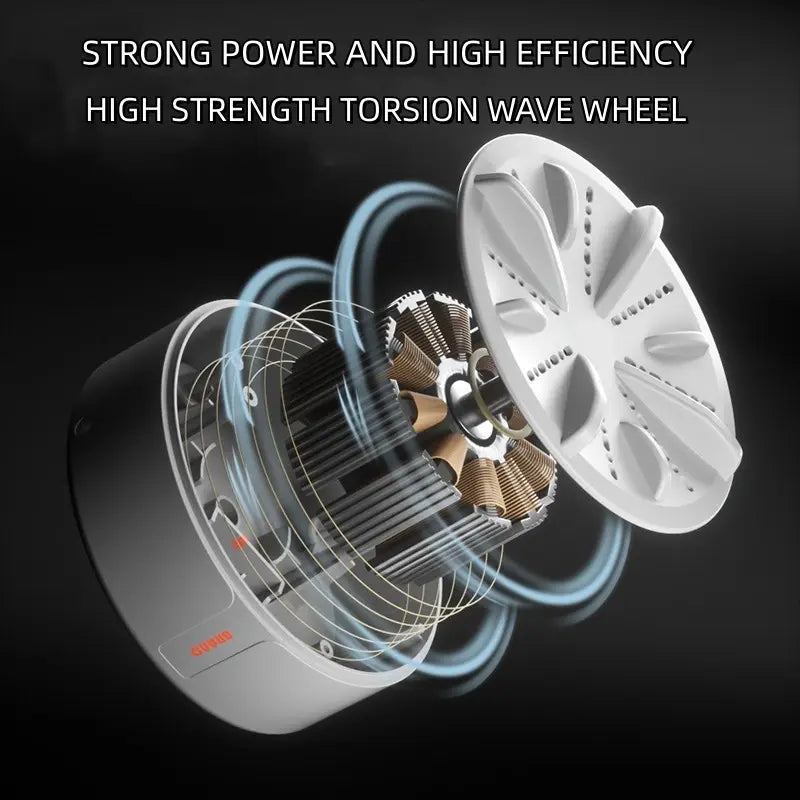 Mini Portable Laundry Washing Machine for Small Loads & Quick Wash