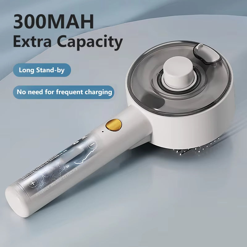 Steam Grooming & Massage Brush 3 in 1 for Pets
