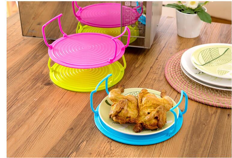 Microwave Layered Steaming Rack – Multifunctional Kitchen Cooking Accessory