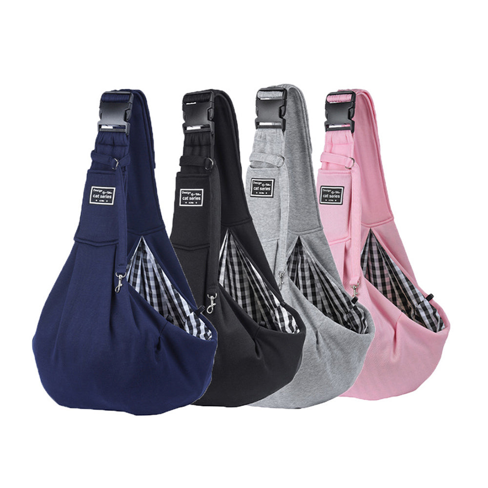 Pet Sling Carrier Bag – Comfortable Single-Shoulder Travel Carrier for Dogs & Cats