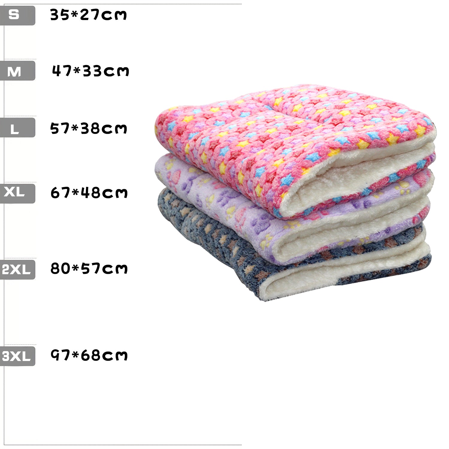Washable Pet Crate Mat – Super Soft Fleece Bed for Small, Medium & Large Dogs