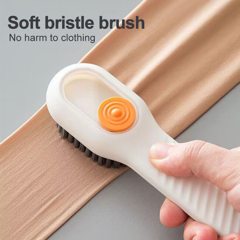 Deep Cleaning Shoe Brush Automatic Liquid Discharge Cleaning Brush Soft Bristles Household Laundry for Daily Use Cleaning Tool