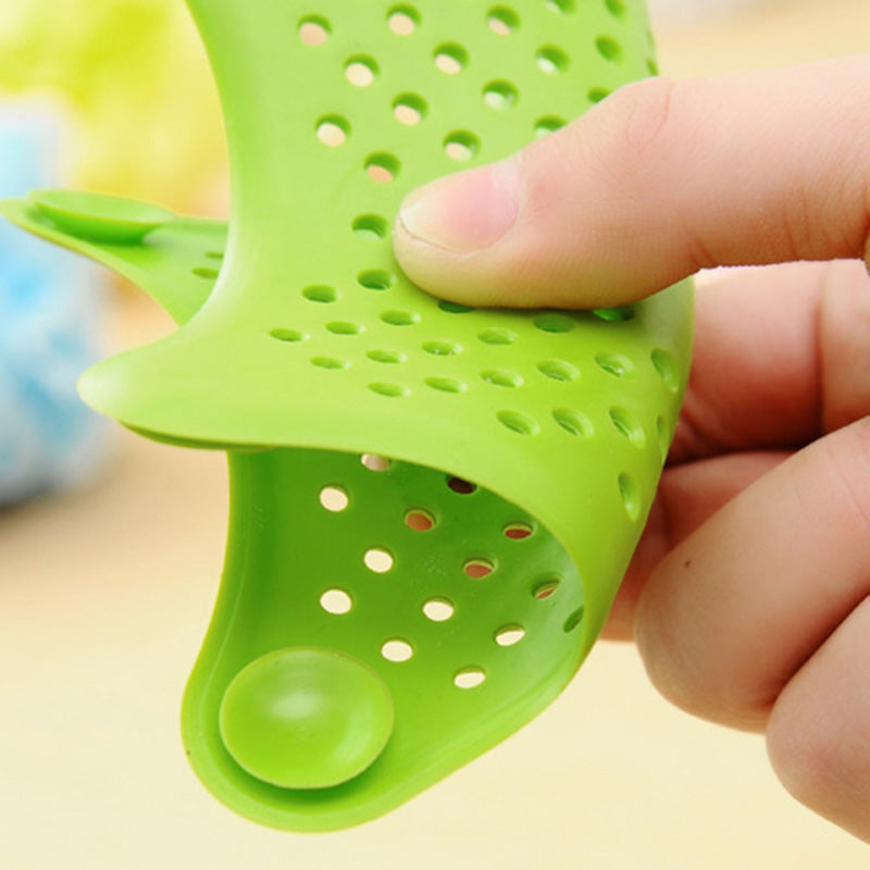 Premium Silicone Starfish Drain Filters (3PCS) – Anti-Clog Hair Catcher Set